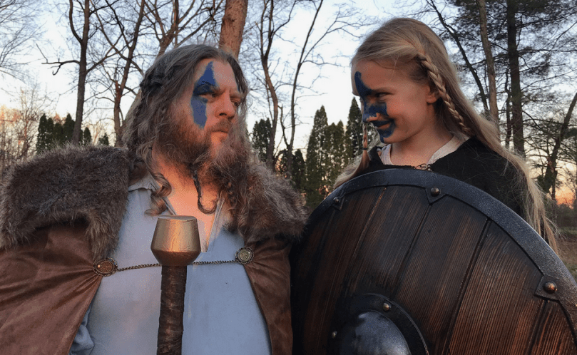 Father Son Viking Photoshoot